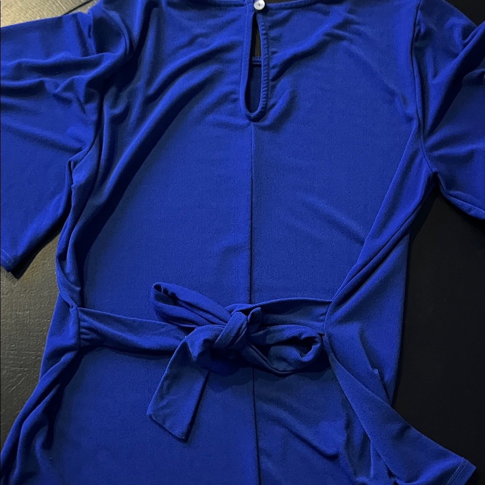 💁‍♀️👚WOMENS  Royal Blue Women's Blouse new without tags 🏷️ - Picture 6 of 7